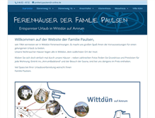 Tablet Screenshot of paulsen-amrum.de